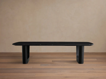 Saint Germain Stone Coffee Table with Rennes Base