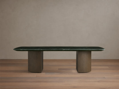 Saint Germain Stone Coffee Table with Dauphine Base