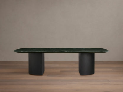 Saint Germain Stone Coffee Table with Dauphine Base