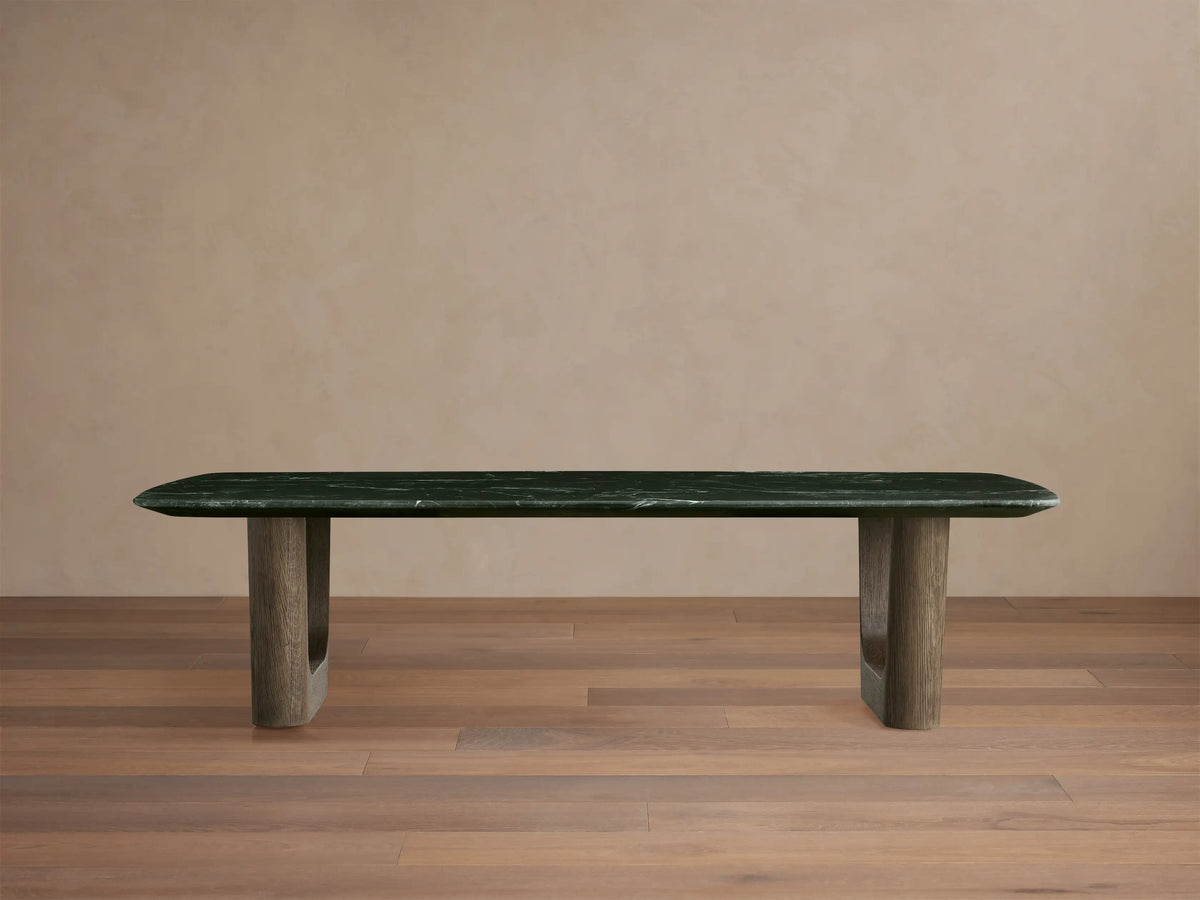 Saint Germain Stone Coffee Table with Rennes Base