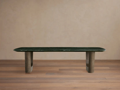 Saint Germain Stone Coffee Table with Rennes Base