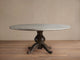 IVORY GREY TOP & DARK RUST BASE / 71"