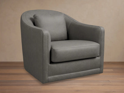 Bianca Leather Swivel Chair