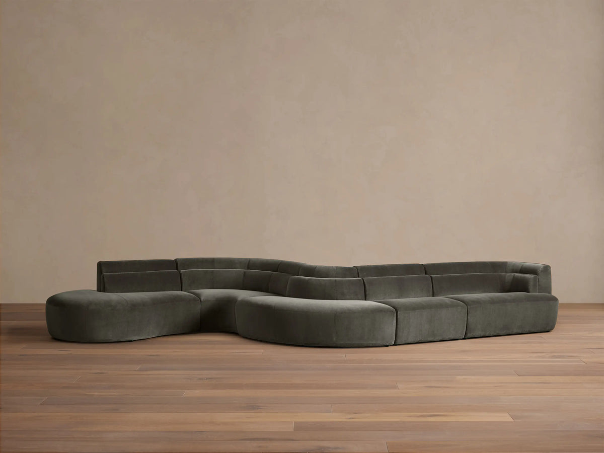 Lovina Five-Piece Sectional