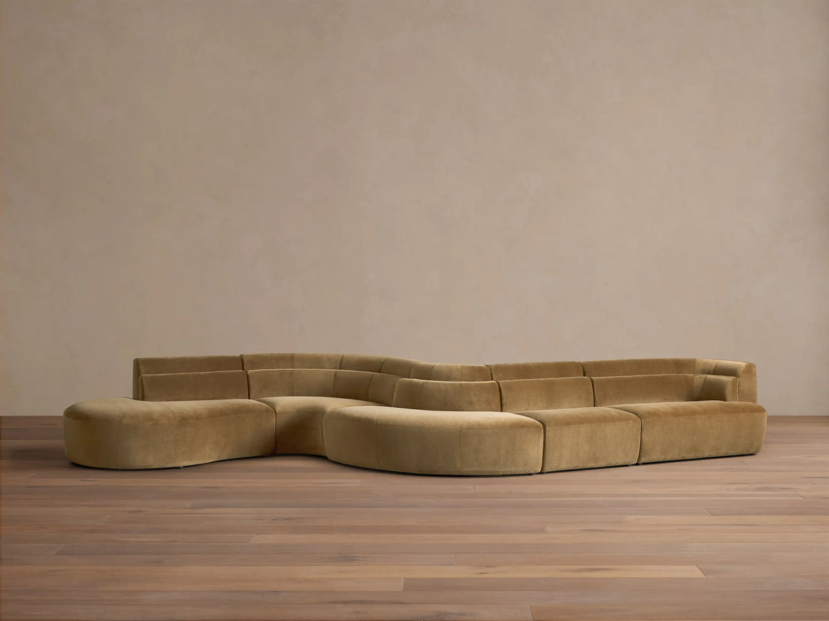Lovina Five-Piece Sectional