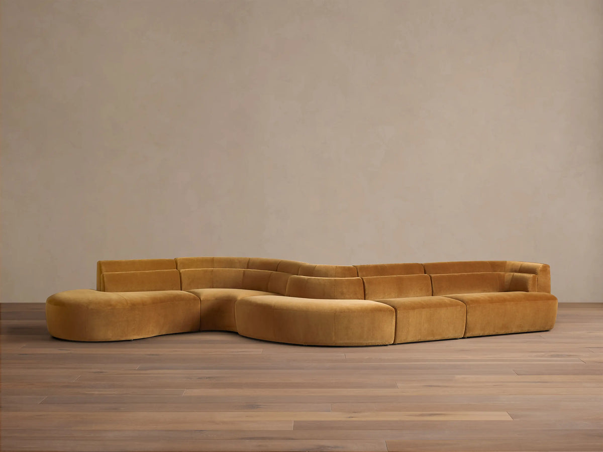 Lovina Five-Piece Sectional