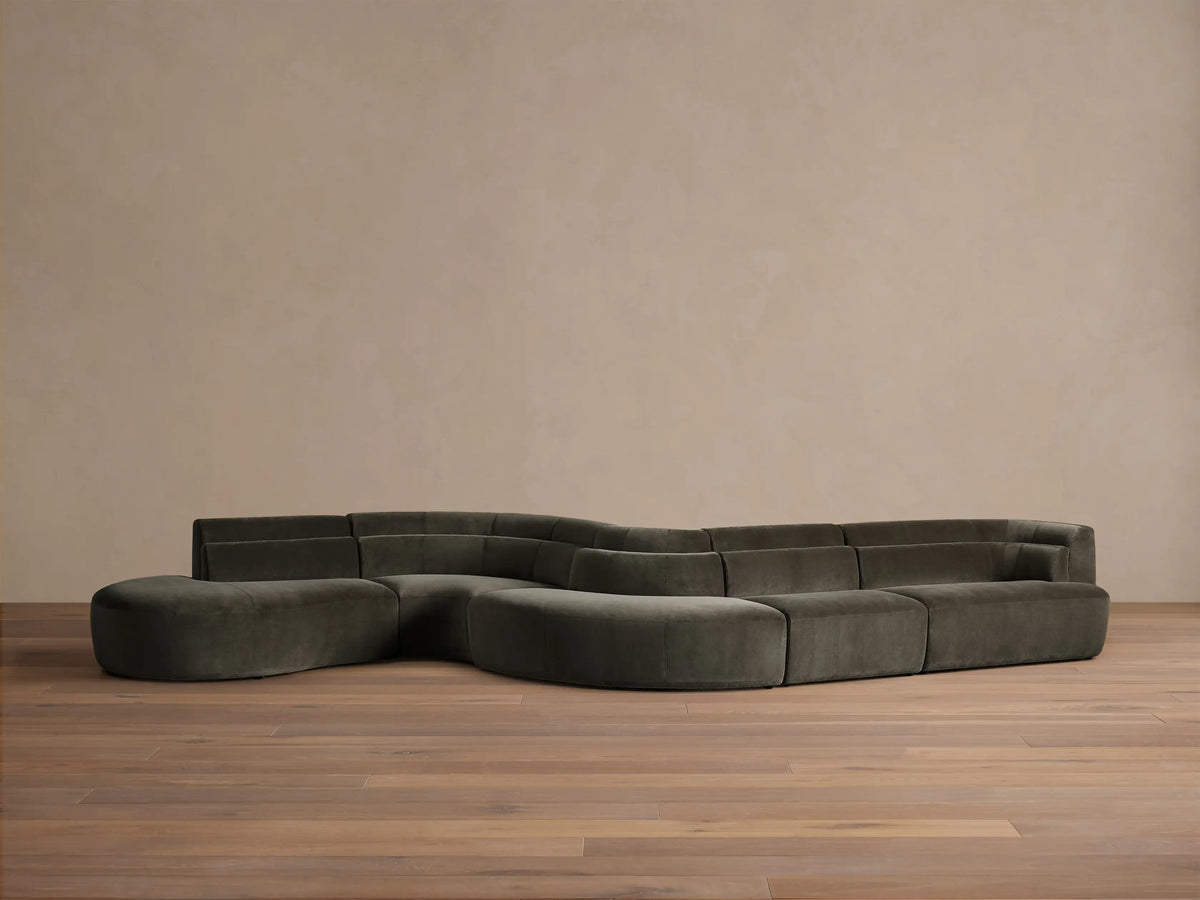 Lovina Five-Piece Sectional