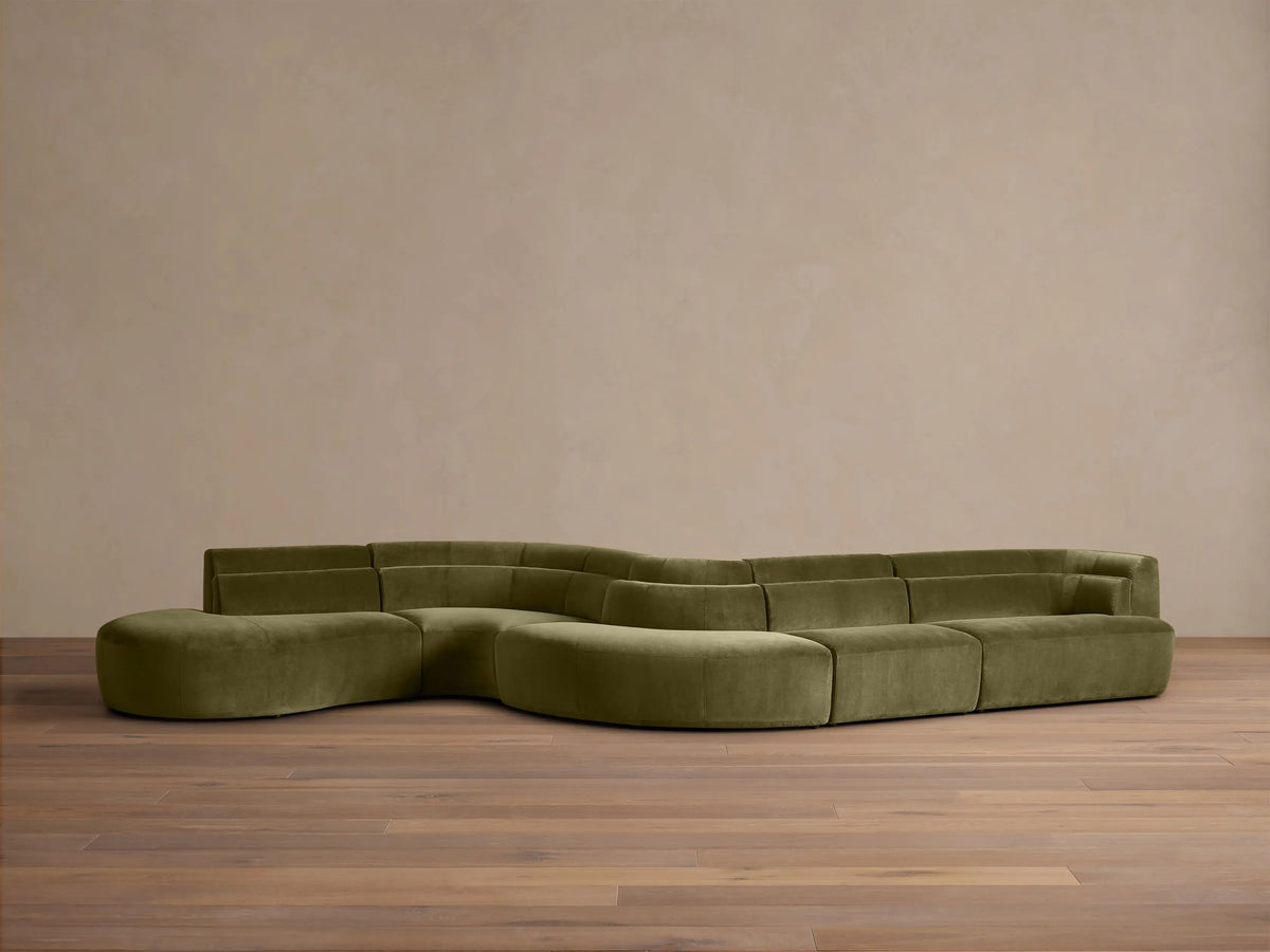 Lovina Five-Piece Sectional