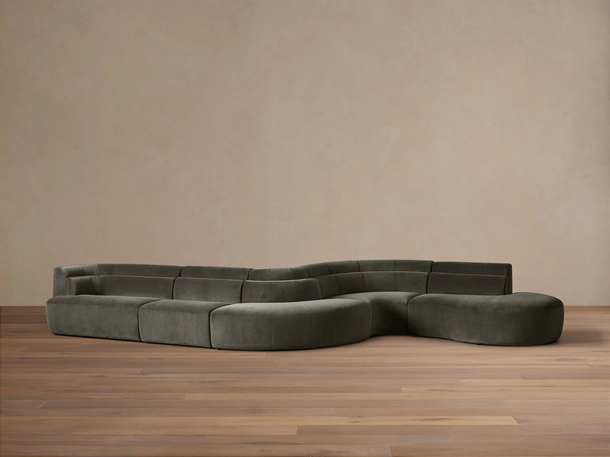 Lovina Five-Piece Sectional