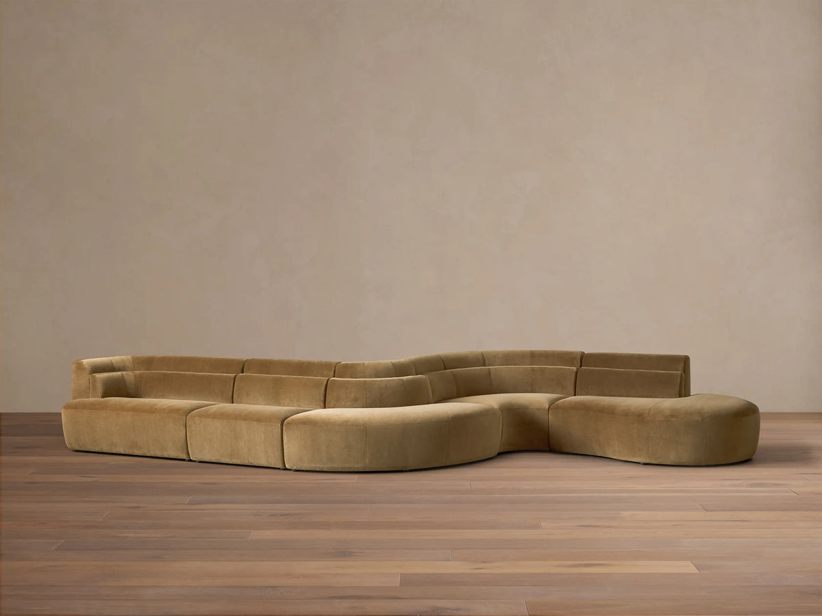 Lovina Five-Piece Sectional