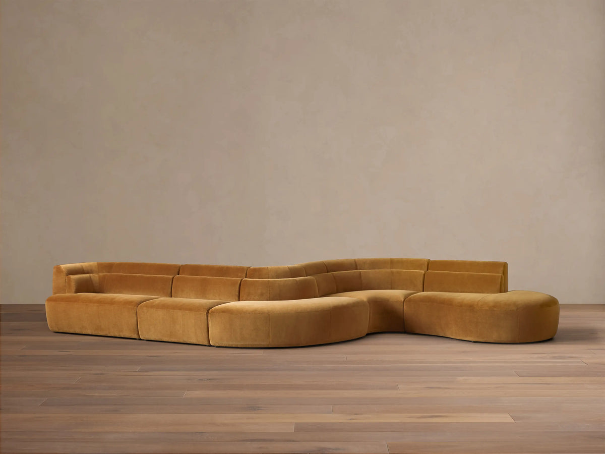 Lovina Five-Piece Sectional