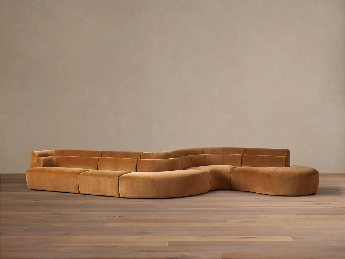 Lovina Five-Piece Sectional