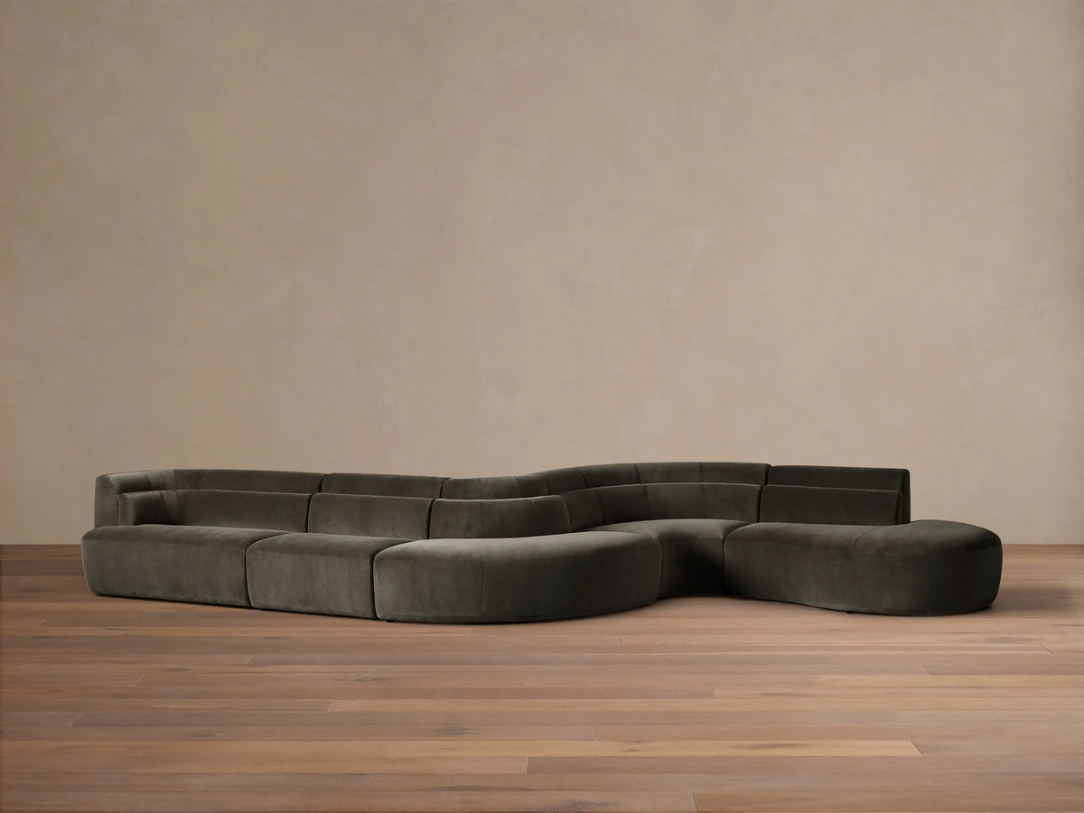 Lovina Five-Piece Sectional