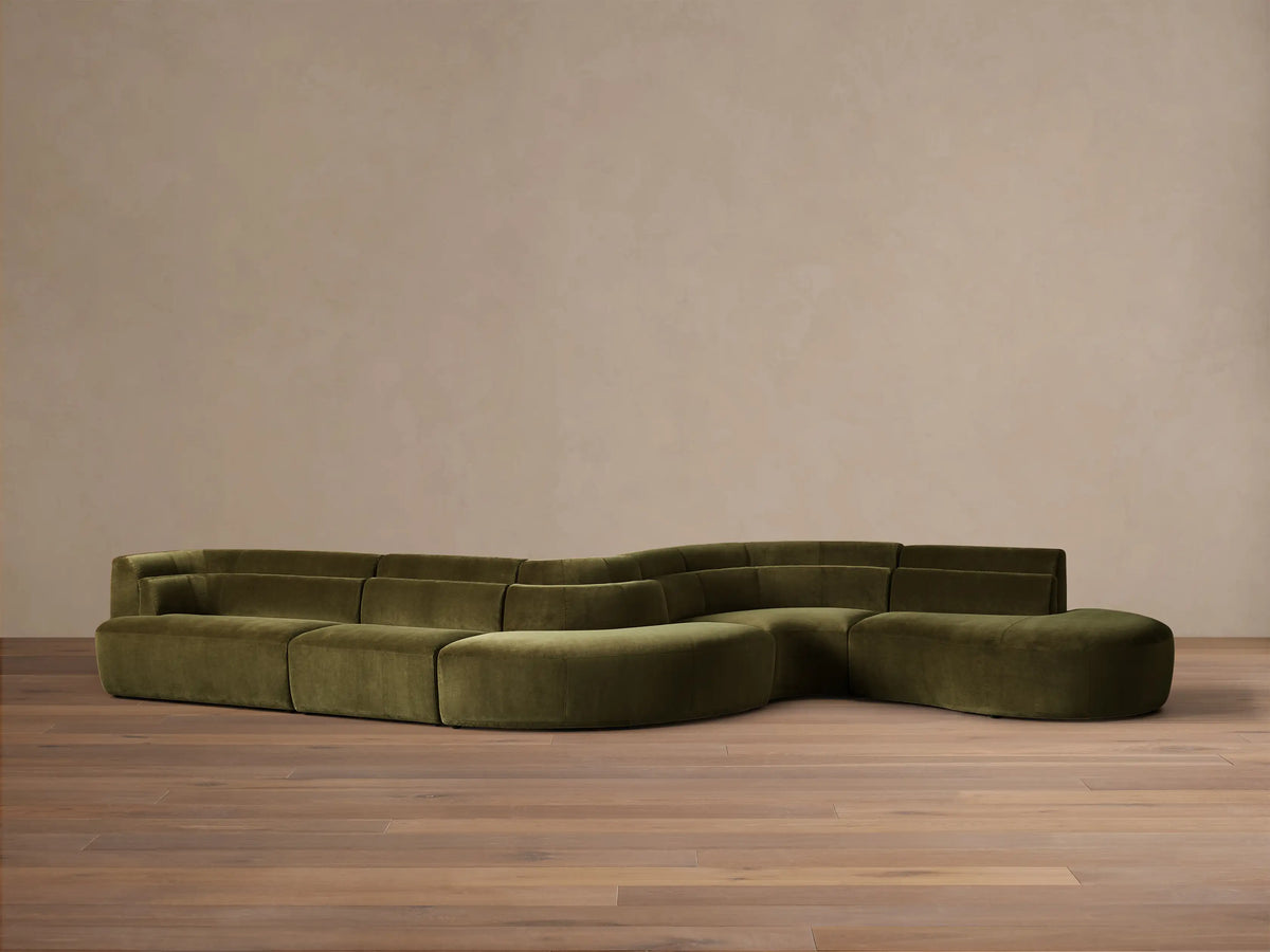Lovina Five-Piece Sectional