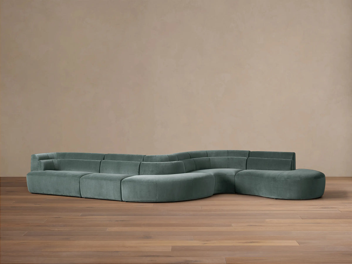 Lovina Five-Piece Sectional