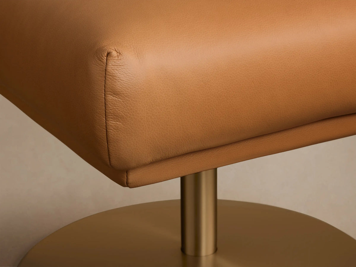 Rita Leather 21" Ottoman (4 of 4)