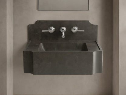 Dottie Wall-Mounted Sink with Backsplash