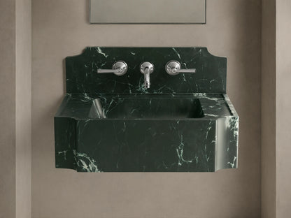 Dottie Wall-Mounted Sink with Backsplash