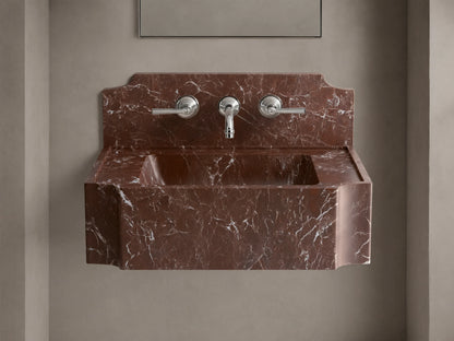 Dottie Wall-Mounted Sink with Backsplash