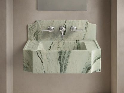 Dottie Wall-Mounted Sink with Backsplash