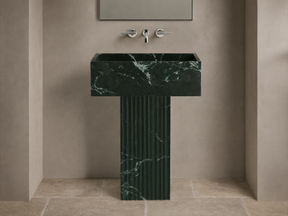 Riven Pedestal Sink