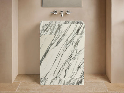 Vertiz Pedestal Sink with Storage