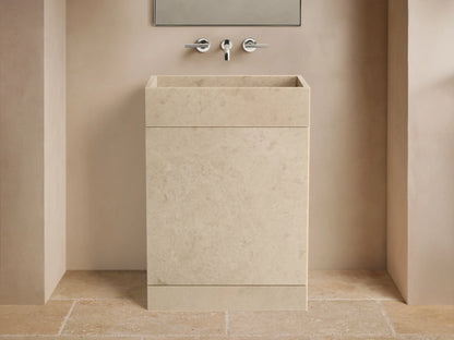 Vertiz Pedestal Sink with Storage