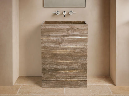 Vertiz Pedestal Sink with Storage