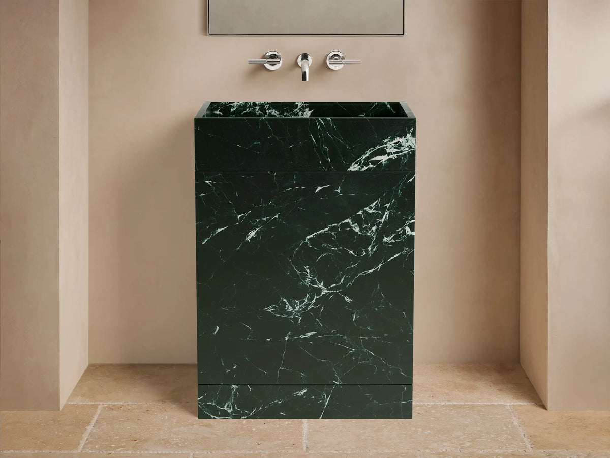 Vertiz Pedestal Sink with Storage