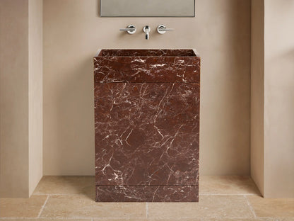 Vertiz Pedestal Sink with Storage