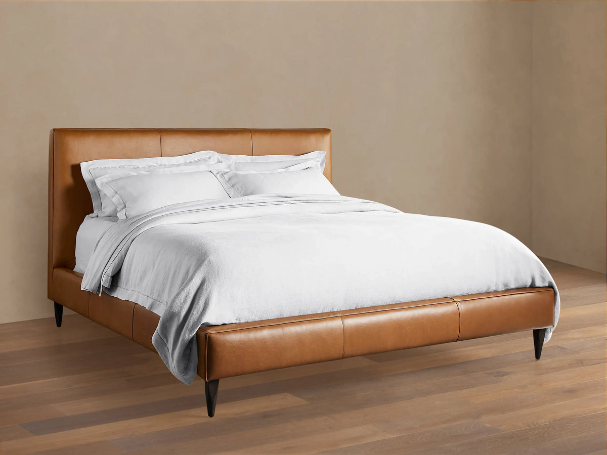 Andes Leather Bed
