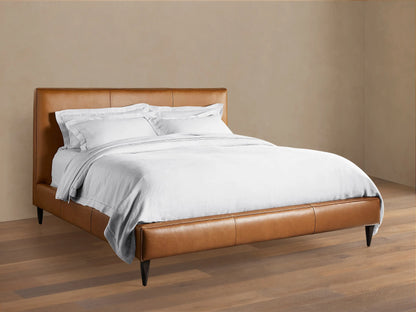 Andes Leather Bed