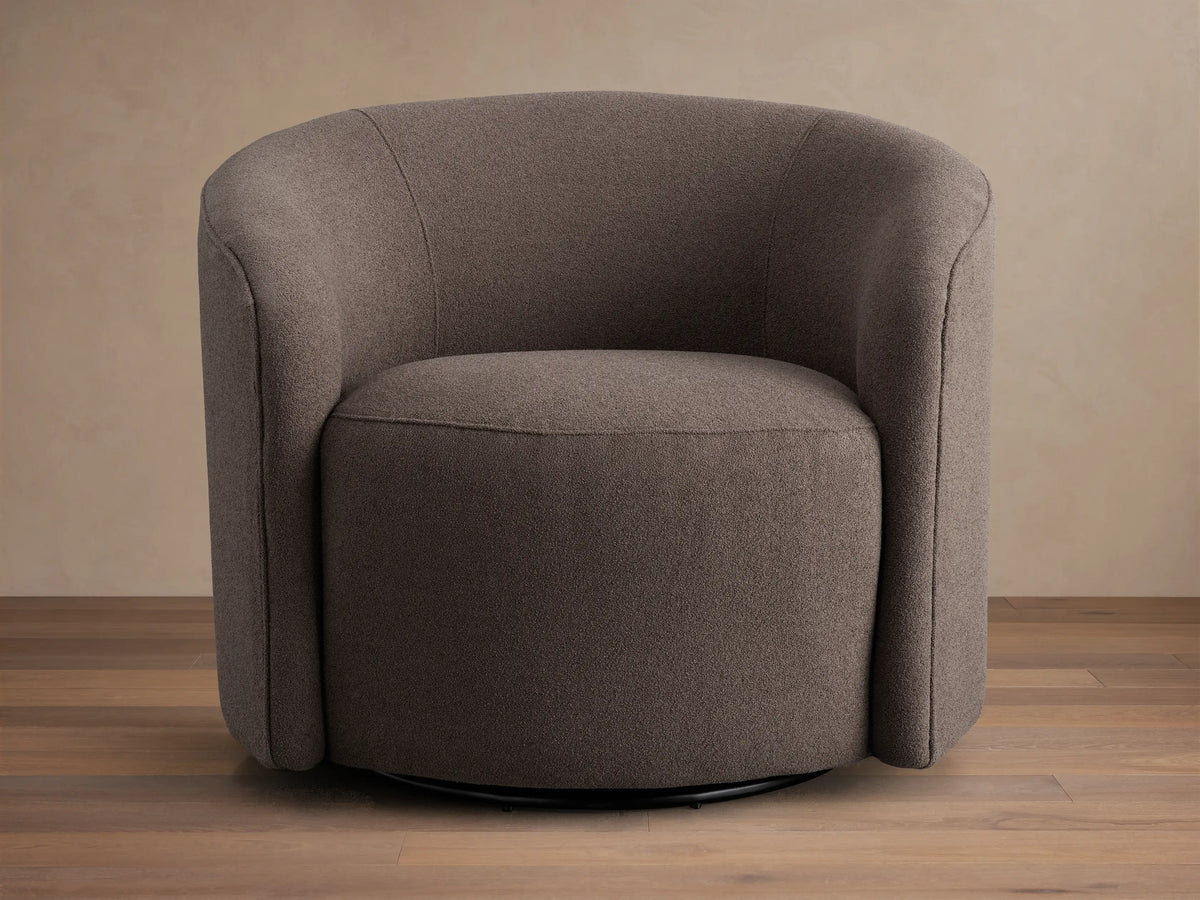 Adalynn Upholstered 37" Swivel Chair (4 of 4)