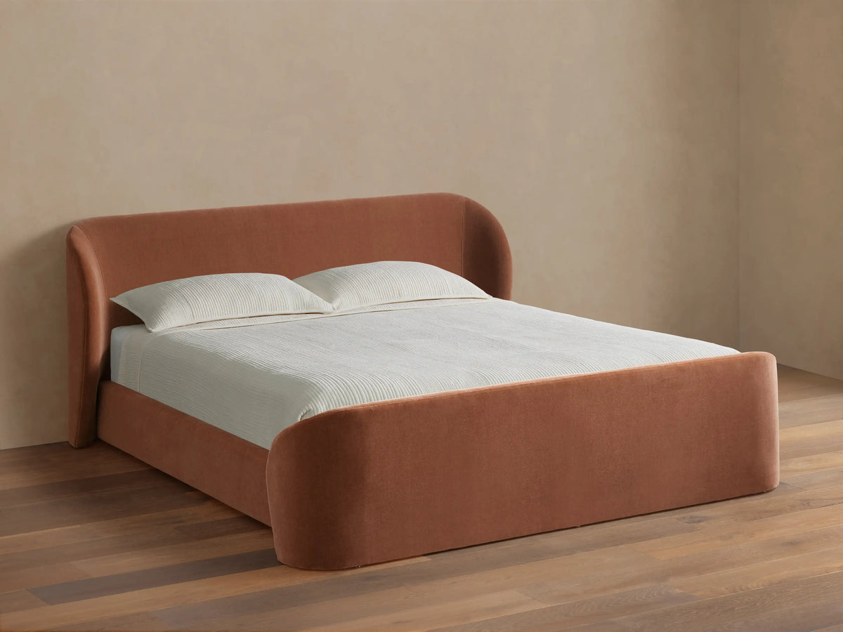 Adalynn Bed with High Footboard