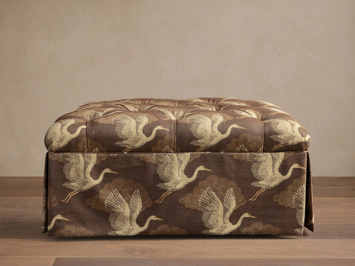 Liddie Square Ottoman