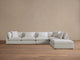 BARBADOS CREAM / RIGHT ARM / STANDARD 40"