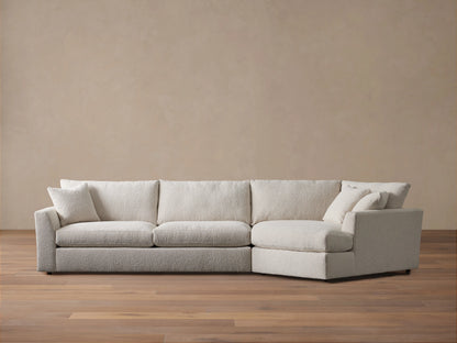 Vernon Two-Piece Cuddle Chaise Sectional
