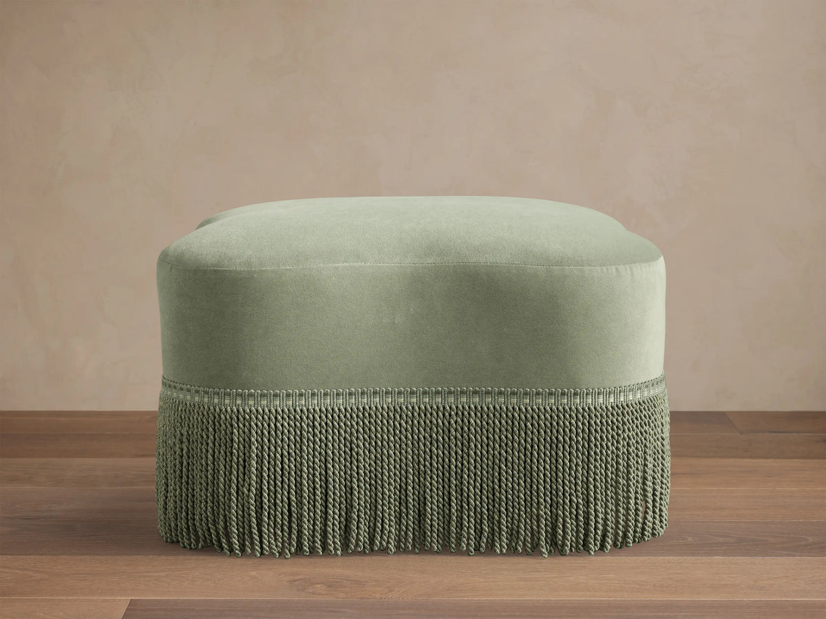 Barbey Ottoman with Fringe