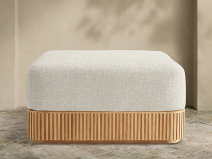 Beaumont Outdoor Teak Ottoman