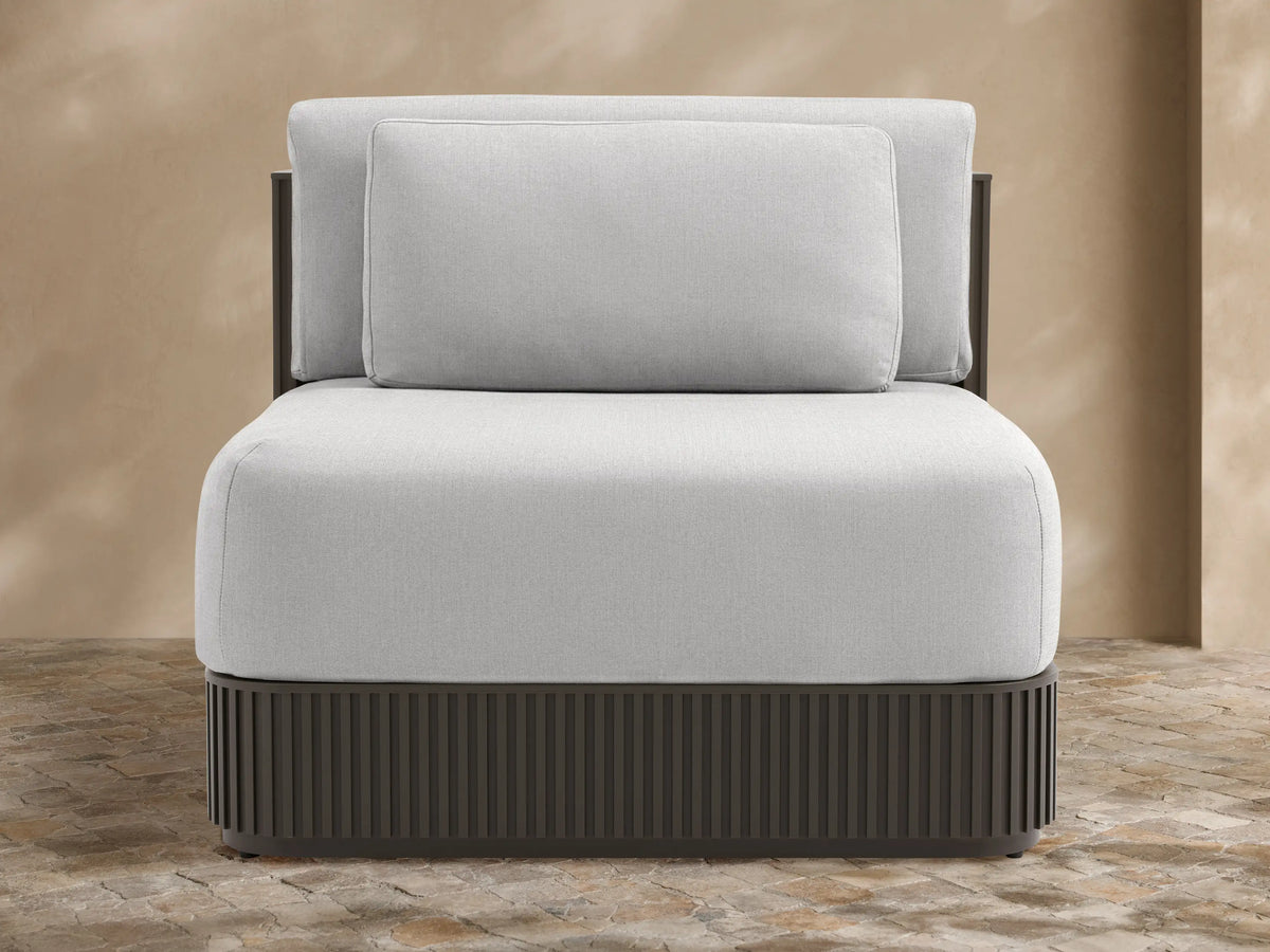 Beaumont Outdoor Aluminum Lounge Chair