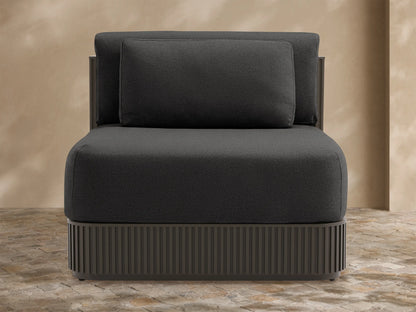 Beaumont Outdoor Aluminum Lounge Chair