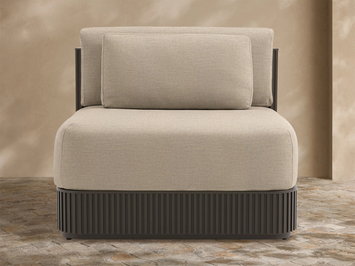 Beaumont Outdoor Aluminum Lounge Chair