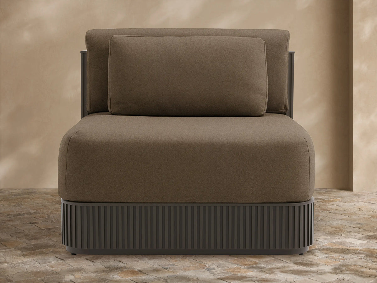 Beaumont Outdoor Aluminum Lounge Chair