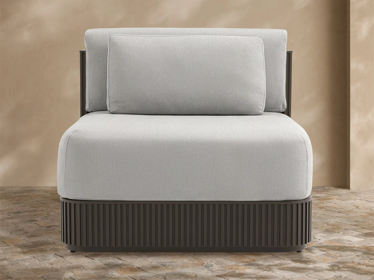 Beaumont Outdoor Aluminum Lounge Chair