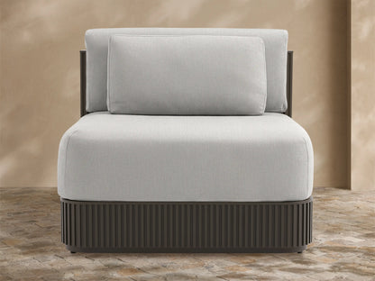 Beaumont Outdoor Aluminum Lounge Chair