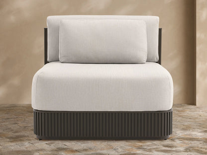 Beaumont Outdoor Aluminum Lounge Chair