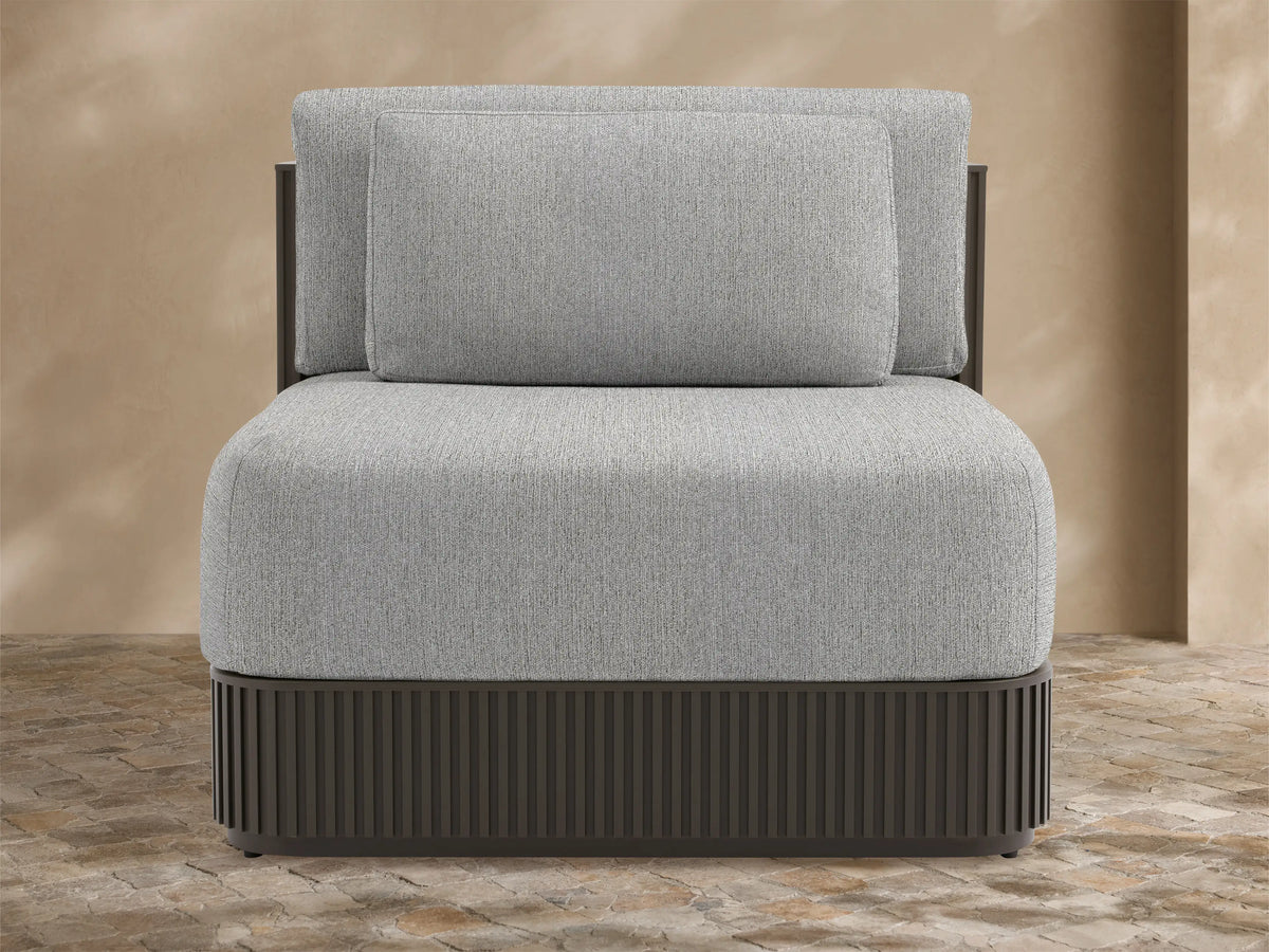 Beaumont Outdoor Aluminum Lounge Chair