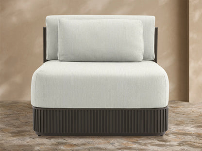 Beaumont Outdoor Aluminum Lounge Chair