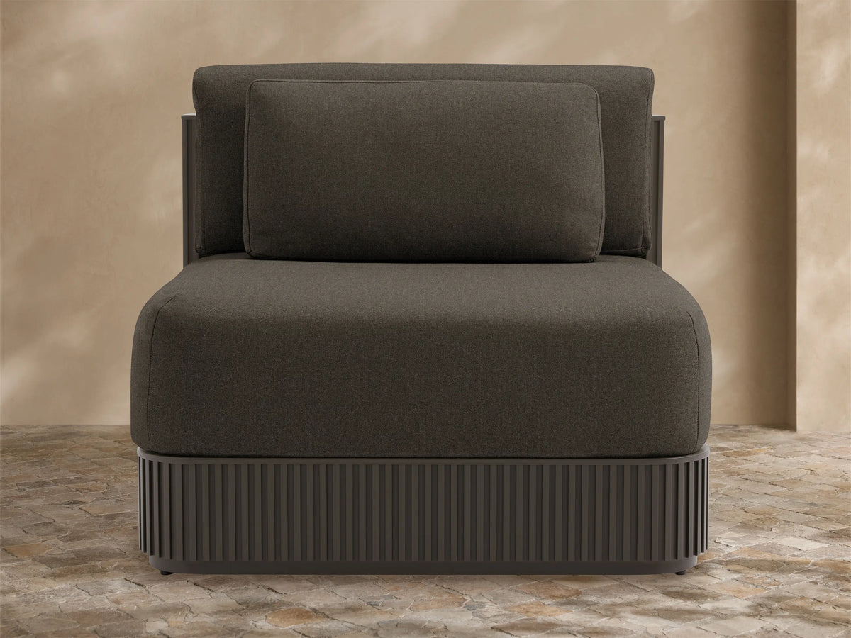 Beaumont Outdoor Aluminum Lounge Chair