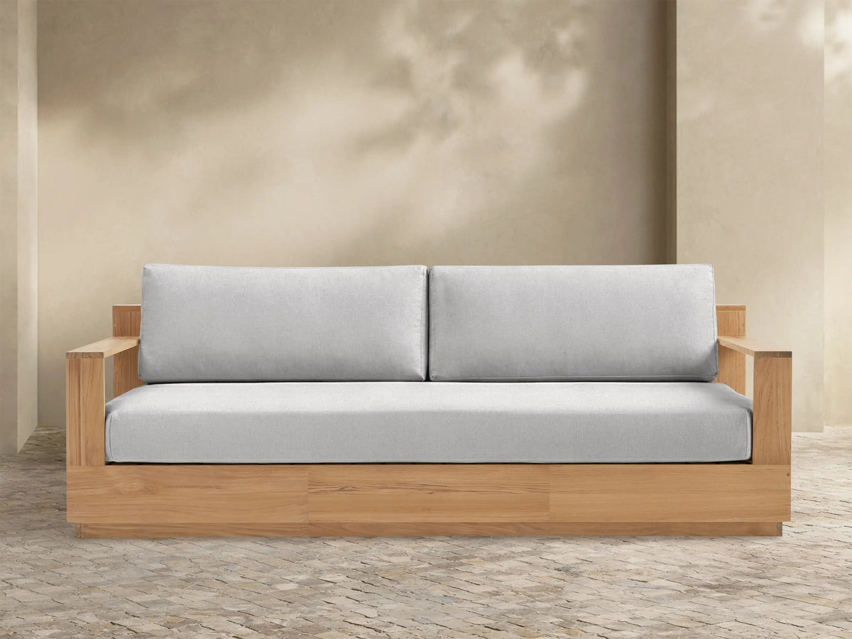 Bal Harbour Outdoor Teak Sofa